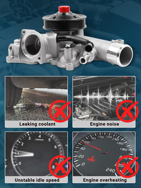 Ntoauto pump with gasket and seal included for easier, leak-resistant installation