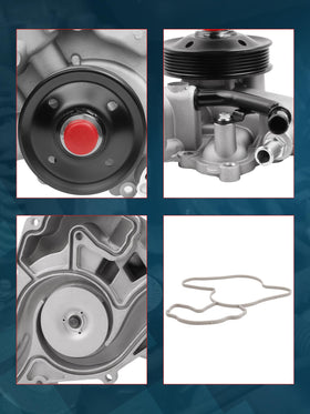 Ntoauto pump installed under RAM hood illustrating direct-fit replacement benefit