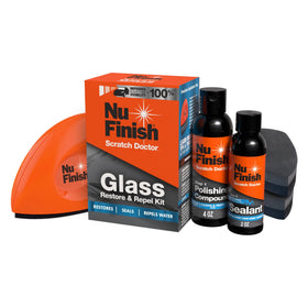 Nu Finish front packaging showing kit contents and benefit of clearer view