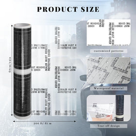 Nuanchu perforation close-up highlighting easy tear-off convenience