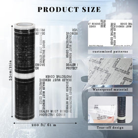 Nuanchu close-up perforation detail highlighting easy tear-off and convenient use