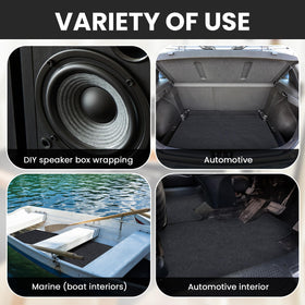 Nuanchu in-use speaker box wrap demonstrating professional appearance