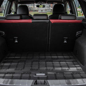 Nuanchu installed in car footwell showing quick protection application