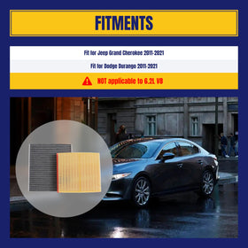 NuFlySic filters installed in engine bay demonstrating proper fit and improved airflow