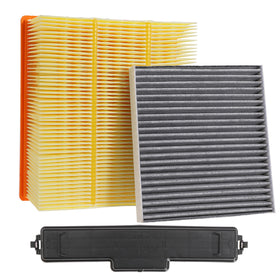 NuFlySic front packaging showing engine and cabin filter kit with clear labeling and fitment