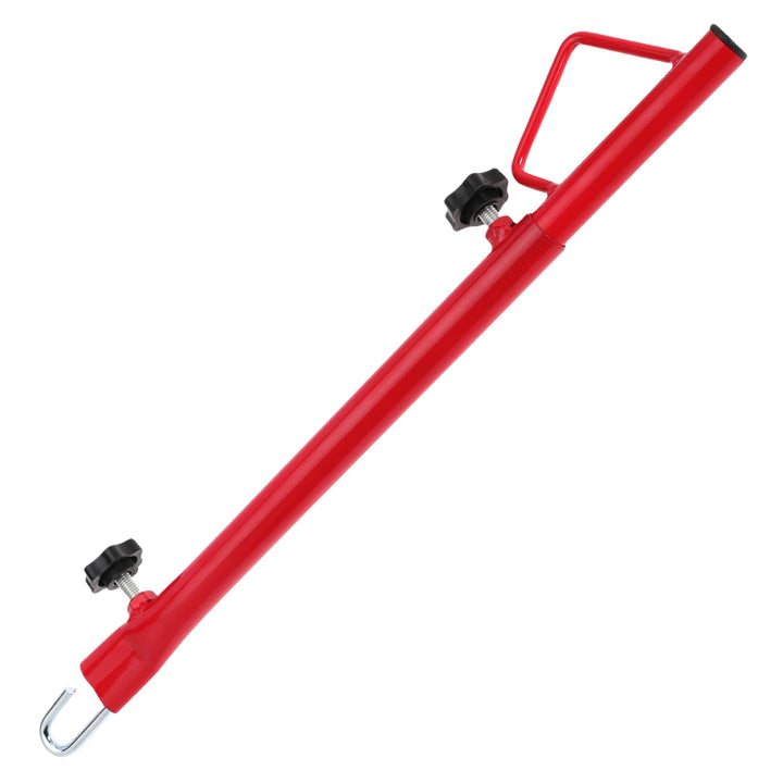 NuFlySic front view red hatch jammer showing compact design and stability