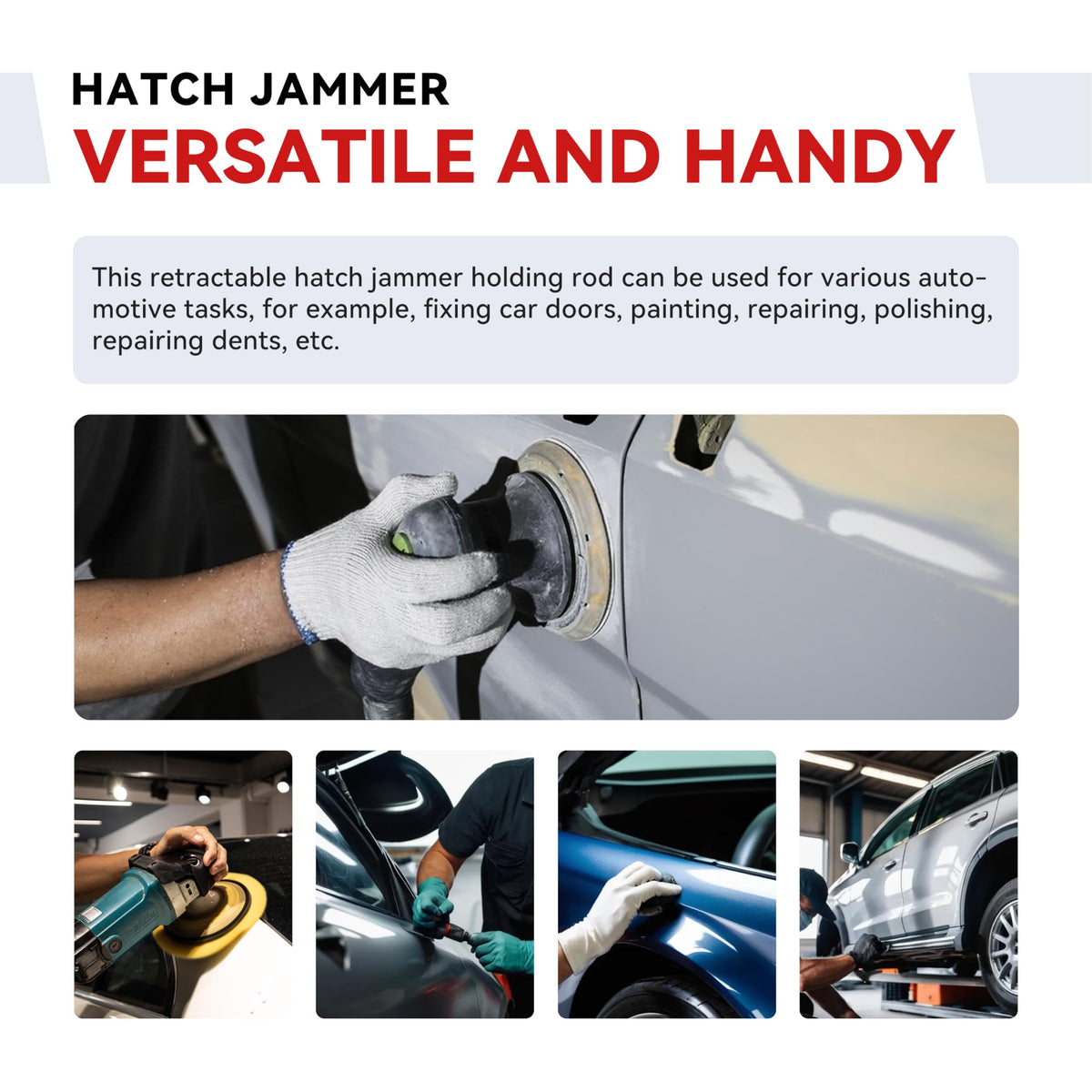 NuFlySic single-packaged hatch jammer ready for garage or shop use