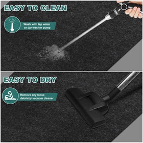 Nujzuir waterproof non-slip backing detail providing stable, safer footing