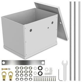 NUMAKY front view showing durable box protecting battery and saving weight
