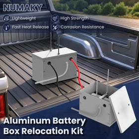 NUMAKY closeup of aluminum surface highlighting heat dissipation benefit