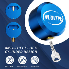 NUOVEPE armor-grade steel housing detail resisting pry tools and cutters