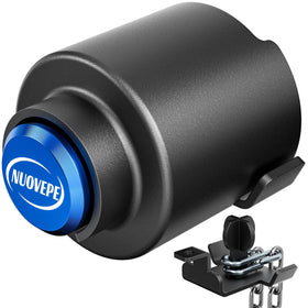 NUOVEPE front-facing lock mounted on 2-5/16" coupler demonstrates secure fit