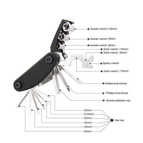 Nuoxinus size scale with ruler demonstrates compact folded dimensions for portability