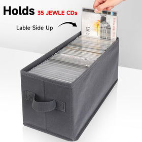 NUSWOR interior capacity view with CDs displayed to show organizational benefit