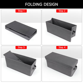 NUSWOR stacked boxes in a shelf illustrating space-saving vertical storage