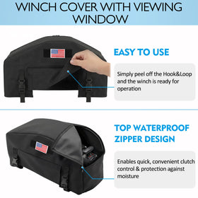 NVAAV side view displaying adjustable buckles for windproof hold