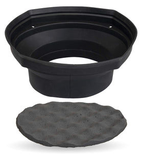 NVX installed speaker in car door illustrating reduced vibration and rattle
