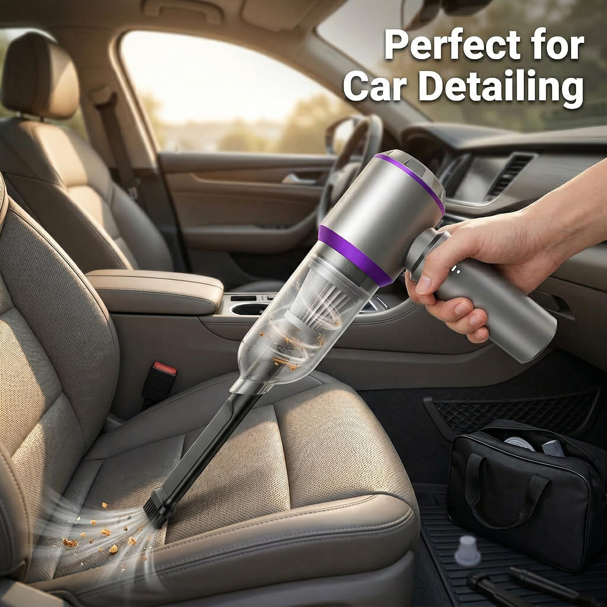 NWDEY inflator tip inflating an air mattress, multi-function convenience benefit
