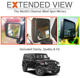 NXTGEN AUTOMOTIVE installed on Wrangler in off-road setting for safer trail maneuvering