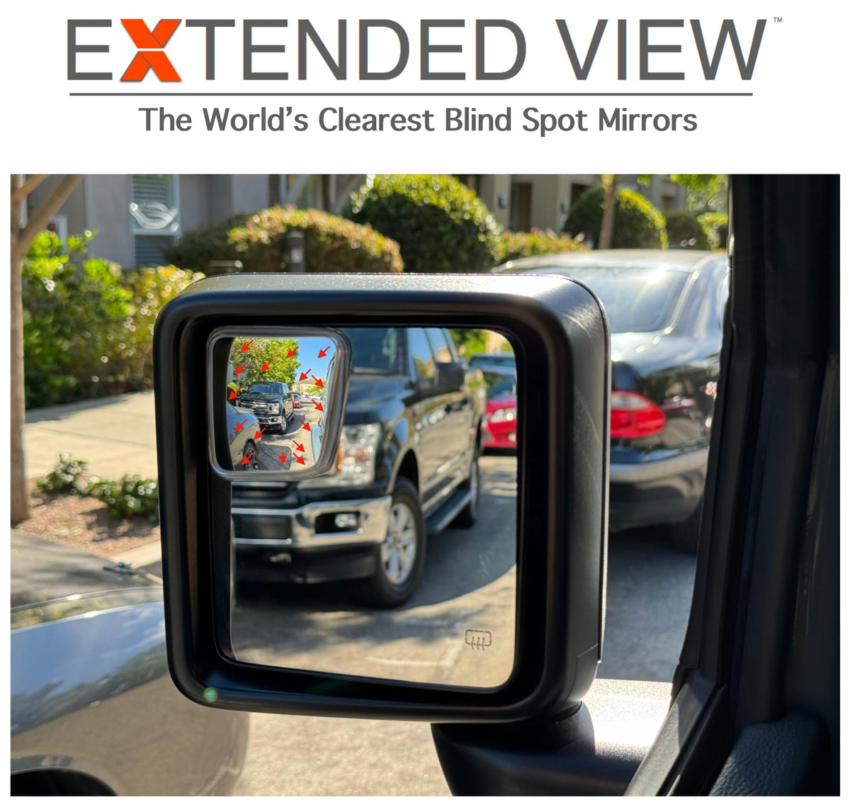 NXTGEN on Gladiator towing trailer illustrating better visibility while towing