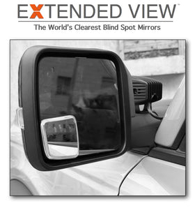 NXTGEN installed left mirror on Bronco increasing side visibility benefit