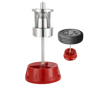 NYXOVA front view of portable wheel balancer showing compact design and stability