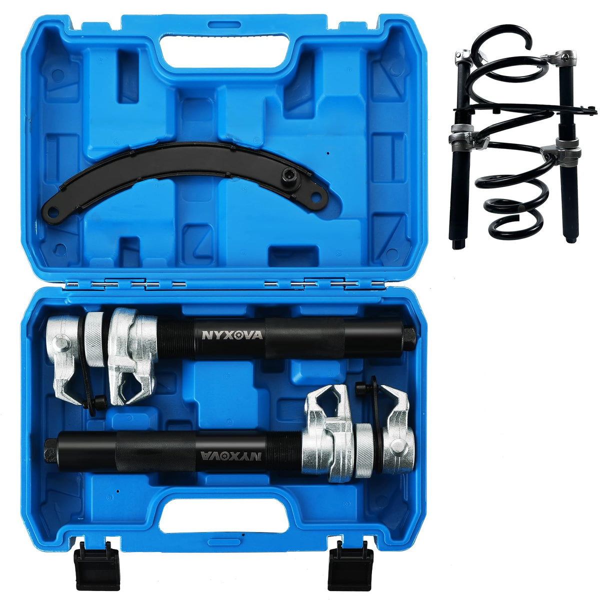 NYXOVA front view of compressor showing full tool and professional finish and durability
