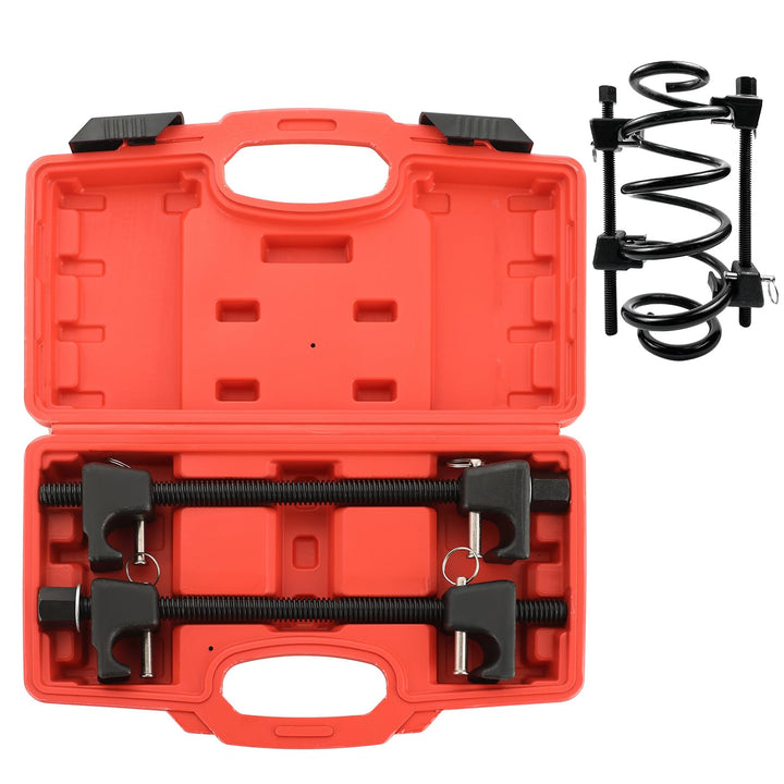 NYXOVA front view of compressor kit showing complete packaged set and benefits