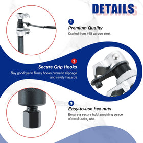 NYXOVA detailed shot of grip hooks showing secure hold and anti-slip contact benefit