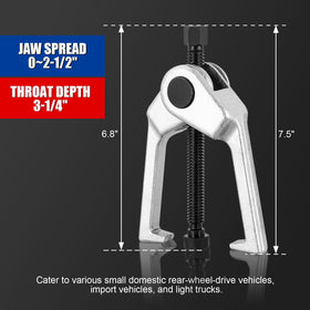 NYXOVA large C-shape puller close-up highlighting durable jaws and fit accuracy