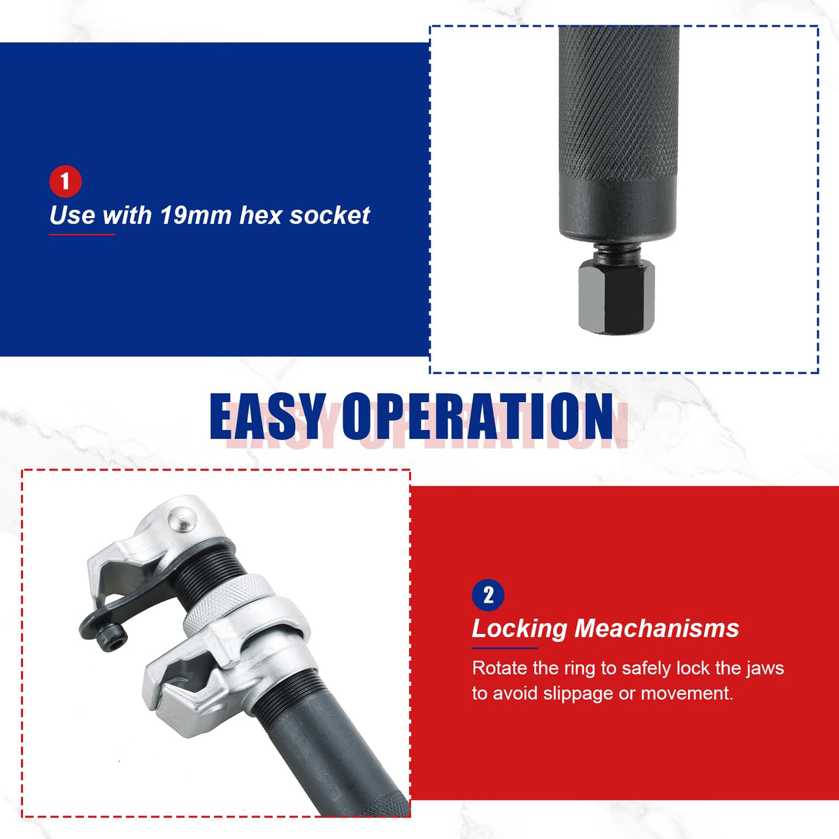 NYXOVA side-by-side scale comparison showing compact footprint and tool capacity advantage