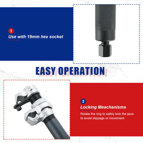 NYXOVA side-by-side scale comparison showing compact footprint and tool capacity advantage