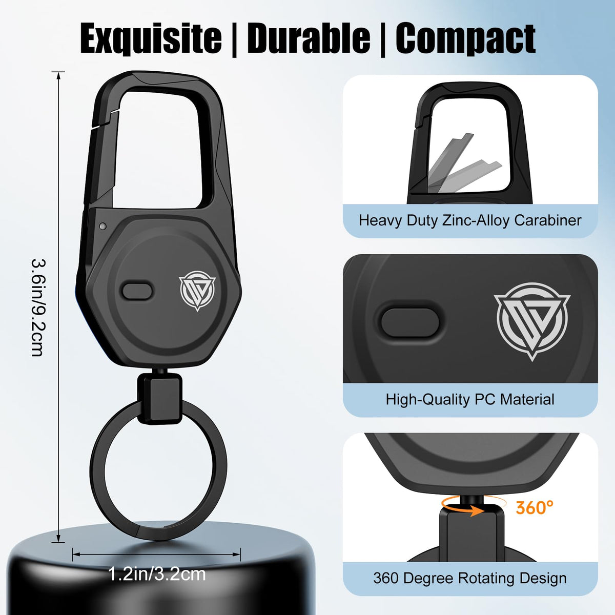 Oaridey scale next to coin illustrating compact size and pocket-friendly portability