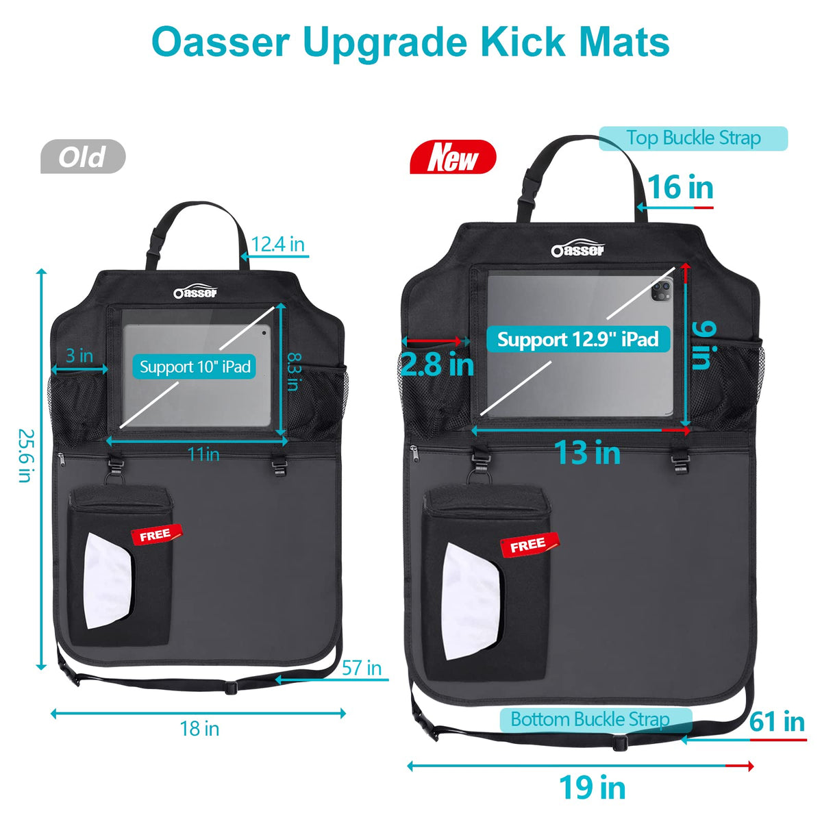 Oasser 600D Oxford material texture close-up illustrating durability and water resistance