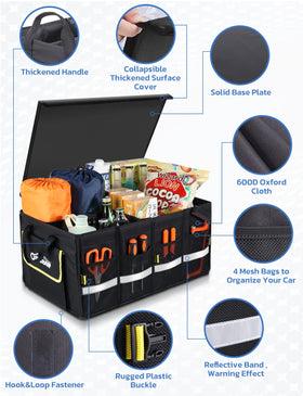 Oasser non-slip bottom detail anchoring organizer to prevent sliding