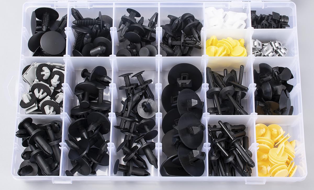 OAUTOO laid-out clips with OEM numbers for quick identification and accurate matching