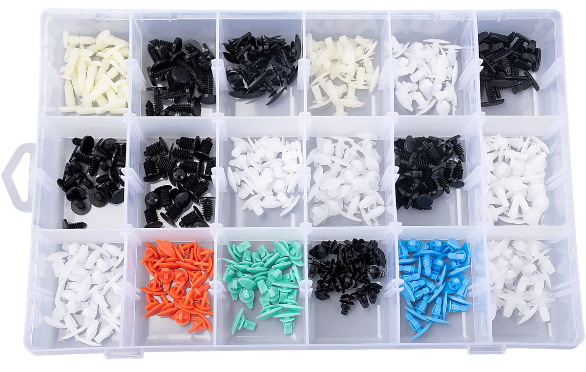 OAUTOO layout showing varying clip sizes for fast identification and correct fit benefit