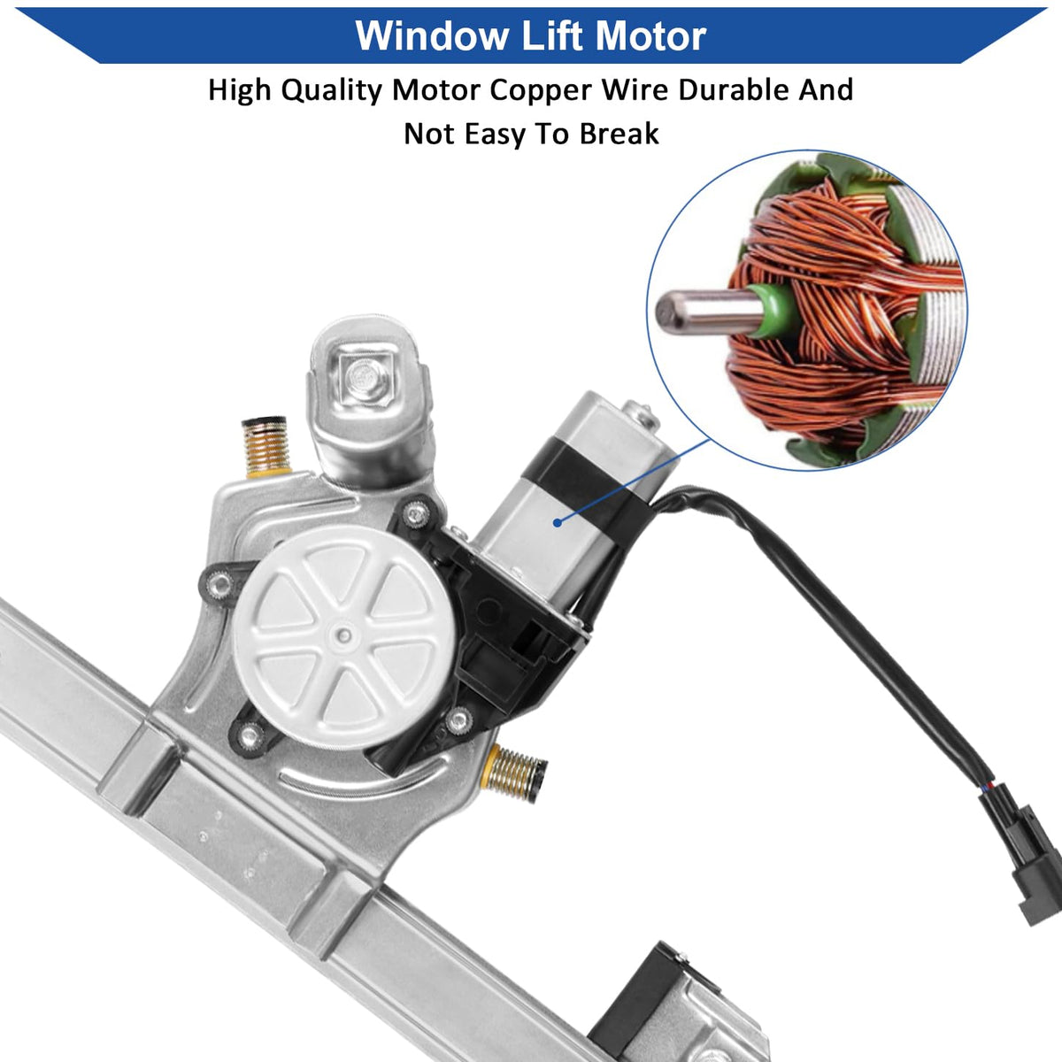 Obaee assembled unit side profile showing smooth regulator track alignment