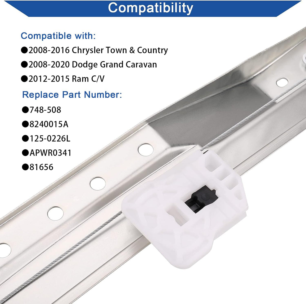 Obaee assembly side profile showing mounting points for accurate, easy alignment