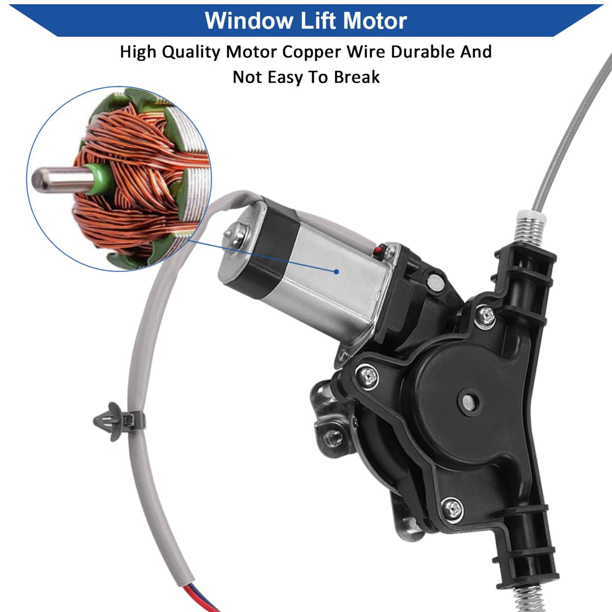 Obaee connector and plug detail ready to connect with no wire splicing