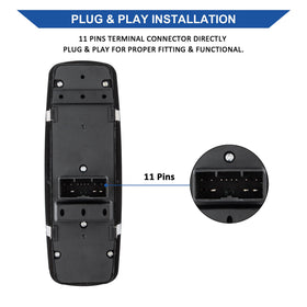 Obaee driver master close-up of buttons showing tactile detail and reliable operation
