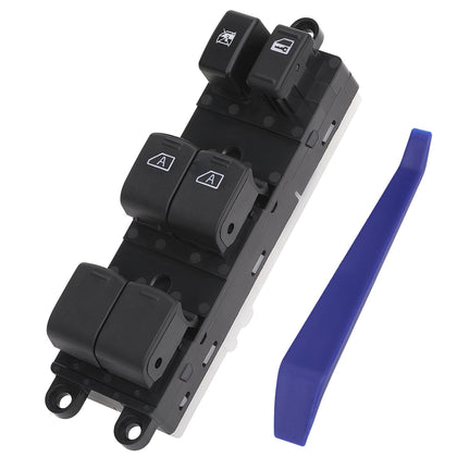 Obaee driver master window switch front view showing buttons and ergonomic layout for reliable control