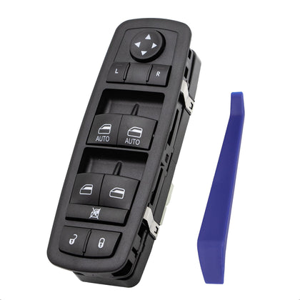 Obaee driver switch front view showing buttons and clear labeling for easy replacement