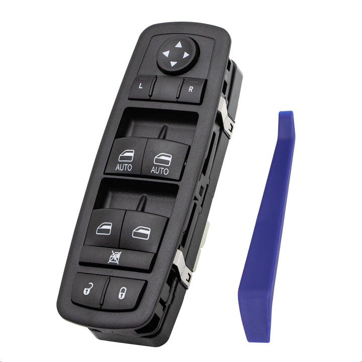 Obaee driver switch front view showing buttons and clear labeling for easy replacement
