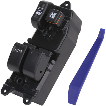 Obaee driver switch front view showing buttons and clean OEM fit benefit