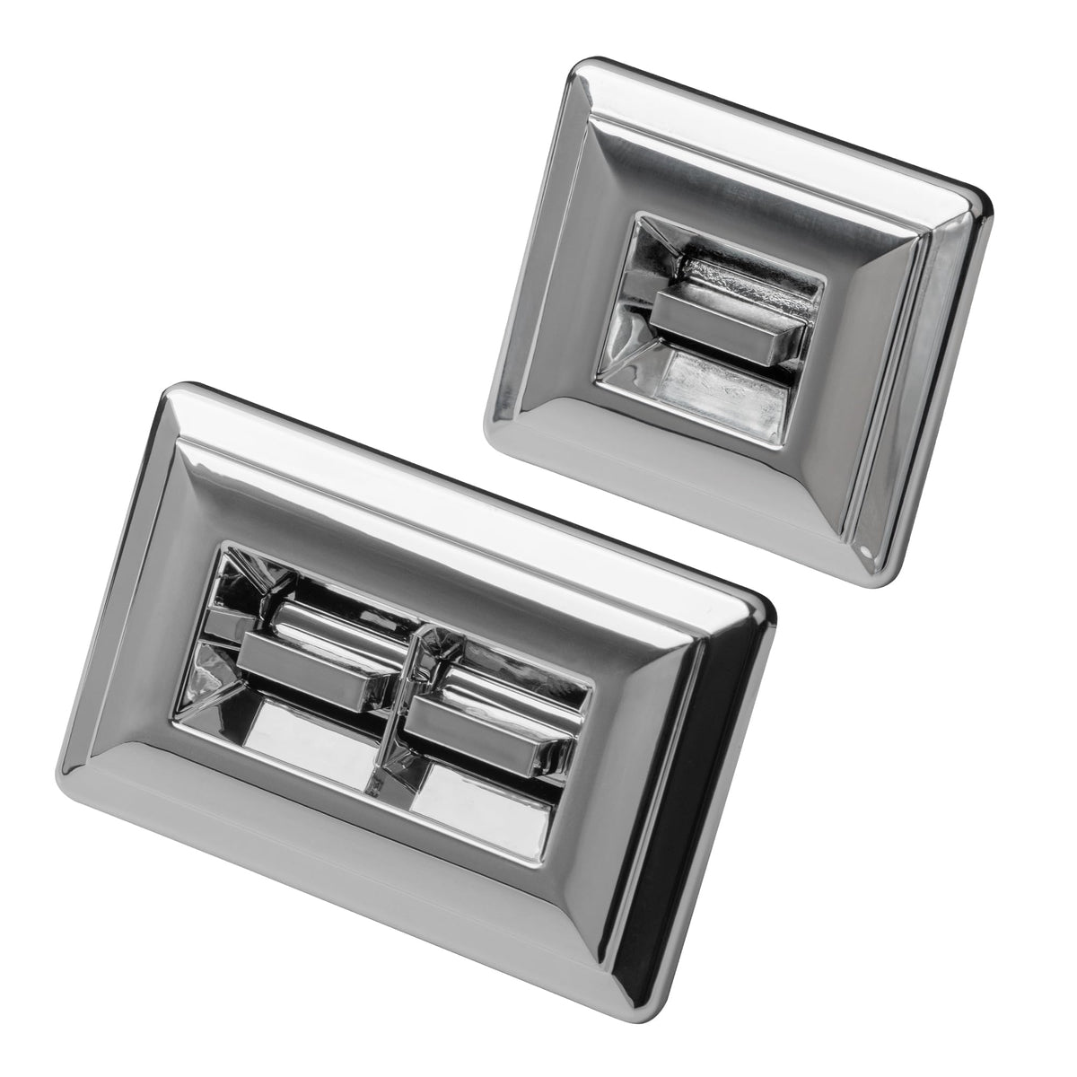 Obaee front bezel switches showing clean fit and restored controls benefit visibility