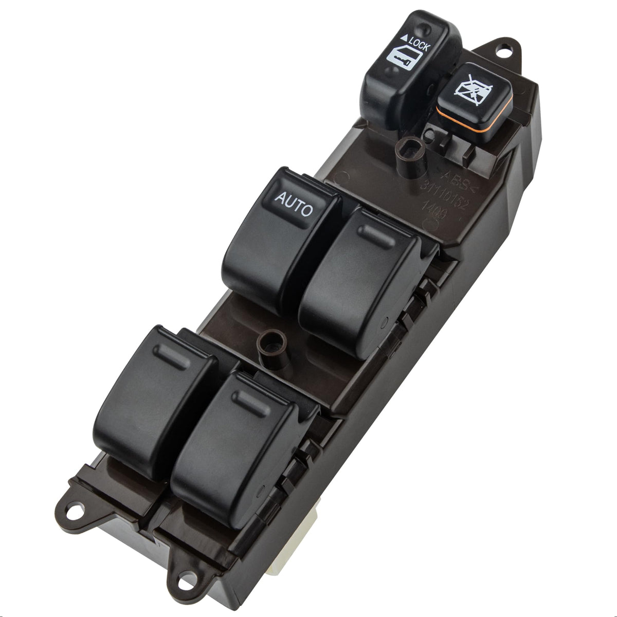 Obaee master switch front face showing buttons and ergonomic layout for easy control