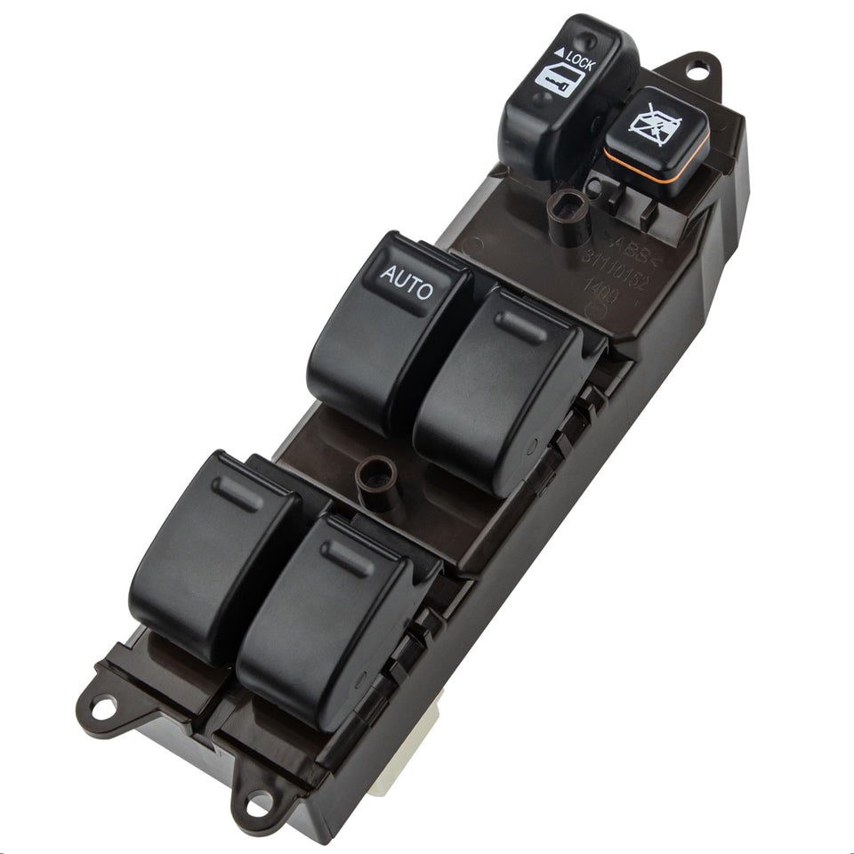 Obaee master switch front face showing buttons and ergonomic layout for easy control