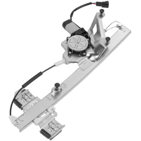 Obaee front left regulator full assembly showing mounting points and fit benefit