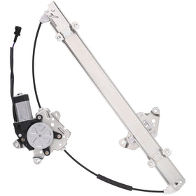Obaee front passenger regulator front view showing mounting points and fit benefits